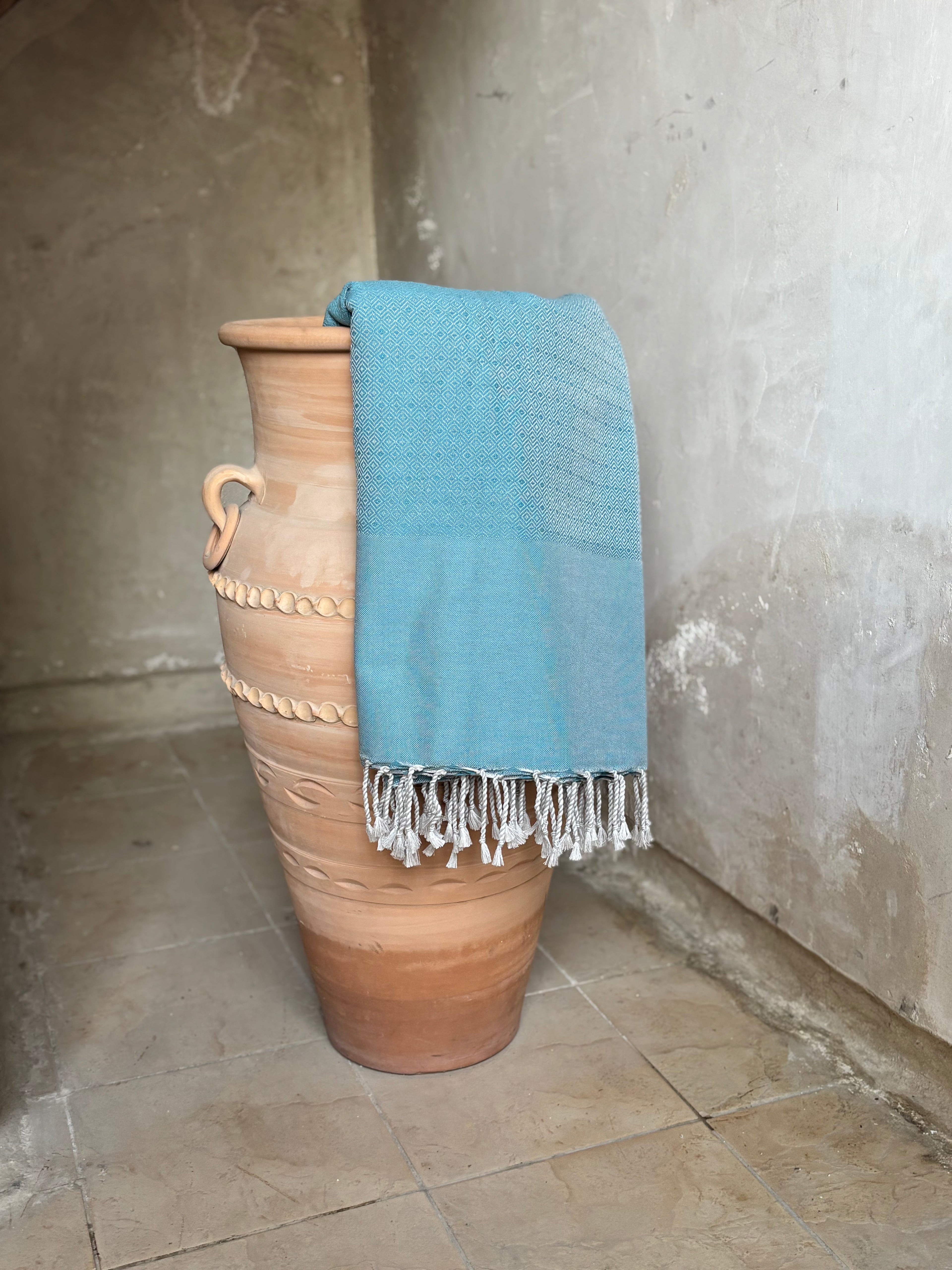 Fouta Bedspread 100% Pure Cotton