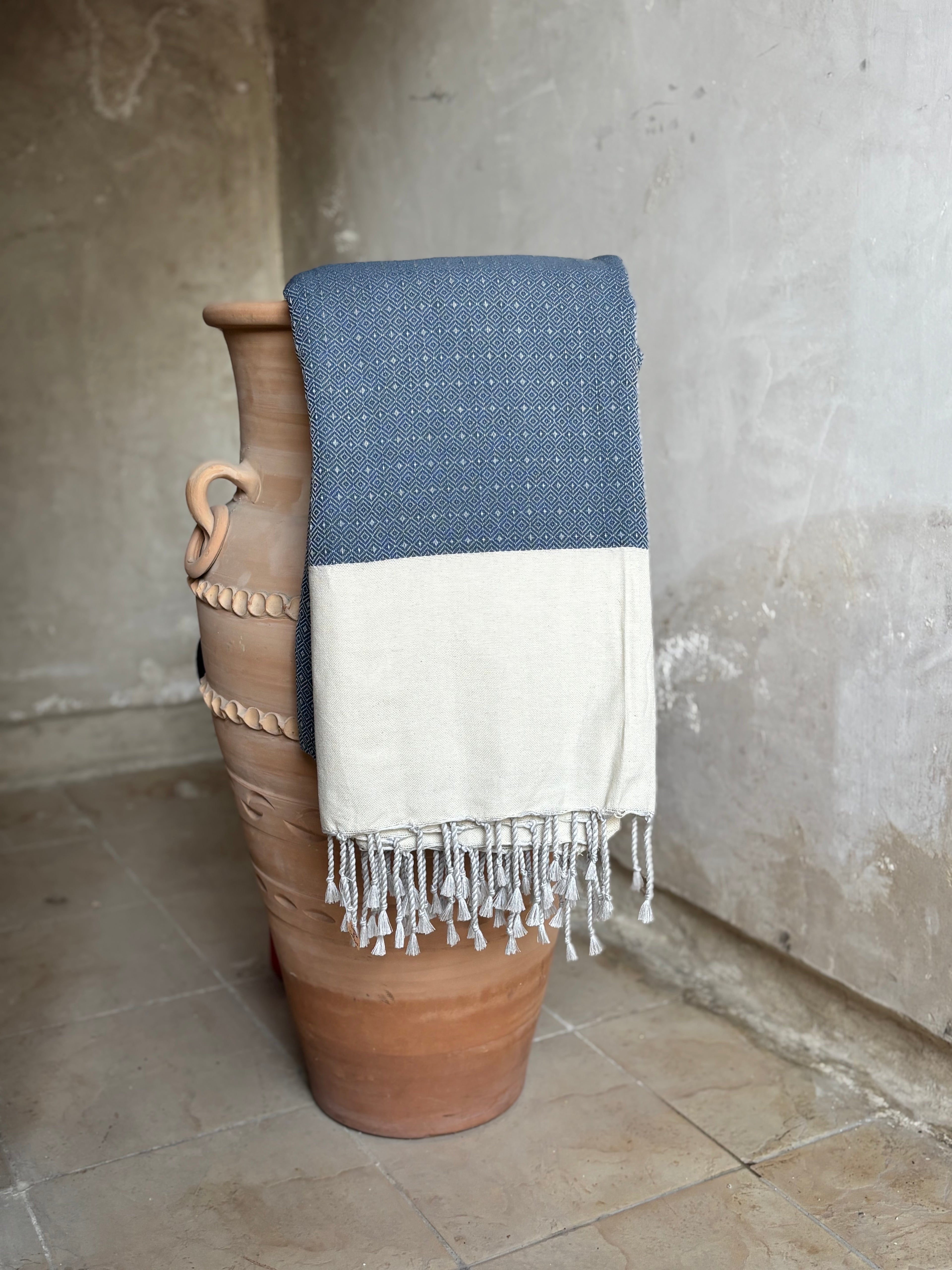 Fouta Bedspread 100% Pure Cotton