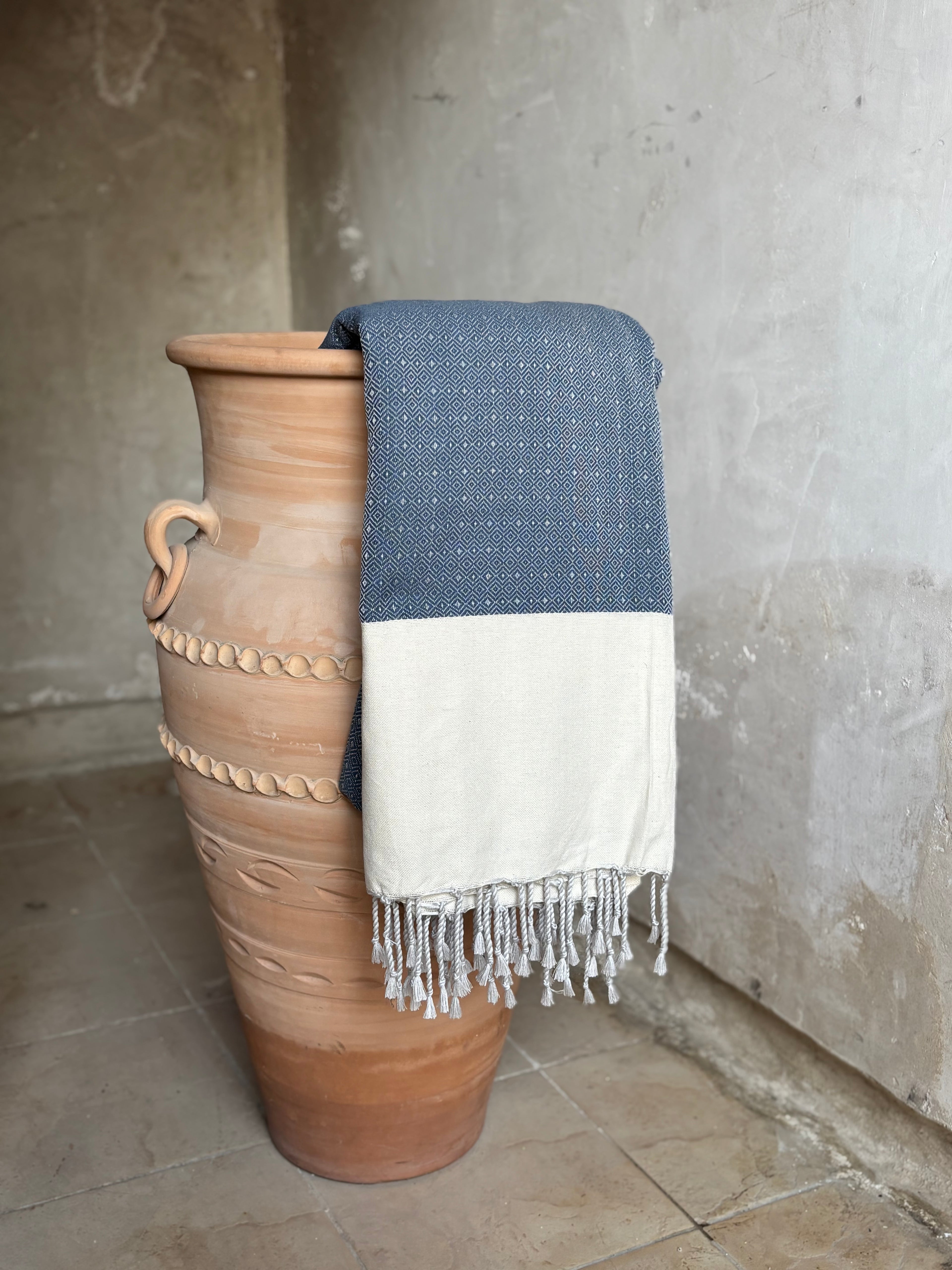 Fouta Bedspread 100% Pure Cotton